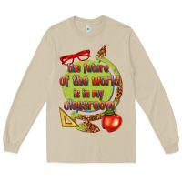 Mushroom the future of the world is in my classroom Long Sleeve Tee - texasbilliewilder