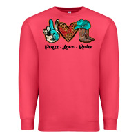 Cardinal peace love rodeo Premium Sweatshirt - JahusDesignShop