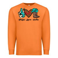 Carrot peace love rodeo Premium Sweatshirt - JahusDesignShop