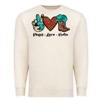 Sandshell peace love rodeo Premium Sweatshirt - JahusDesignShop