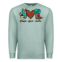 Seafoam peace love rodeo Premium Sweatshirt - JahusDesignShop