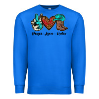 True Royal peace love rodeo Premium Sweatshirt - JahusDesignShop