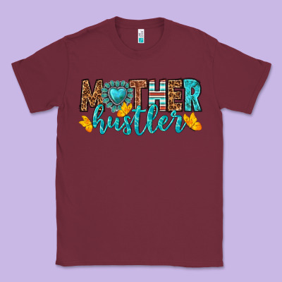 Mother Hustler Classic Tee Designed By Texasbilliewilder