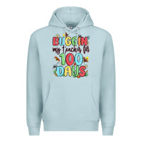 Blue Mist buggin my teacher for 100 days Premium Hoodie - MaliasSmallBusiness