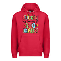 Cardinal buggin my teacher for 100 days Premium Hoodie - MaliasSmallBusiness