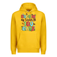 Lemon buggin my teacher for 100 days Premium Hoodie - MaliasSmallBusiness