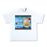 White they see me rollin they waitin Urban Heavy Tee - MaliasSmallBusiness