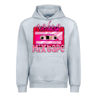 Heather Grey make a mixtape cassette Urban Hoodie - NancyCooperArtShop