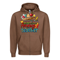 Chestnut nacho average teacher Zipper Hoodie - CTS Tumbler Store