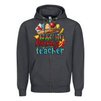 Smoke nacho average teacher Zipper Hoodie - CTS Tumbler Store