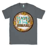 Charcoal Heather teacher of tiny earrings Classic Tee - BundleAndBundleShop
