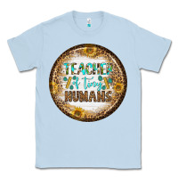 Dusty Blue teacher of tiny earrings Classic Tee - BundleAndBundleShop