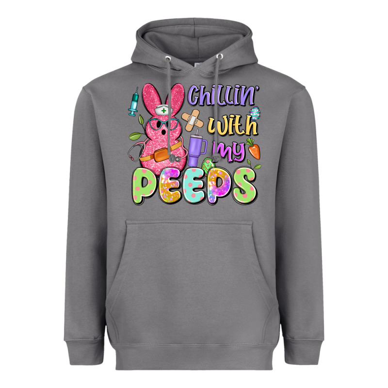 Chillin' With My Peeps Heavyweight Hoodie by Artiststas | Teevron