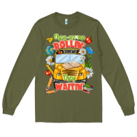 Army Green they see me rolling they waiting Long Sleeve Tee - texasbilliewilder