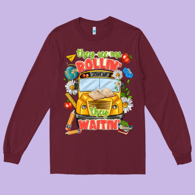 Long Sleeve Tee they see me rolling they waiting