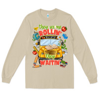 Mushroom they see me rolling they waiting Long Sleeve Tee - texasbilliewilder