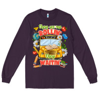 Plum they see me rolling they waiting Long Sleeve Tee - texasbilliewilder