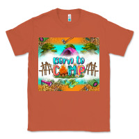 Copper born to camp Classic Tee - Zillion Design Studio