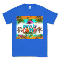 True Royal born to camp Classic Tee - Zillion Design Studio