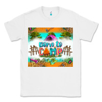 White born to camp Classic Tee - Zillion Design Studio