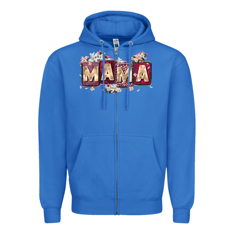 Mama With License Letters Zipper Hoodie by Zillion Design Studio | Teevron
