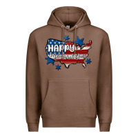 Chestnut happy memorial day usa Premium Hoodie - MaliasSmallBusiness