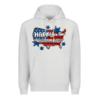 Dove Grey happy memorial day usa Premium Hoodie - MaliasSmallBusiness