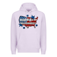 Lilac happy memorial day usa Premium Hoodie - MaliasSmallBusiness