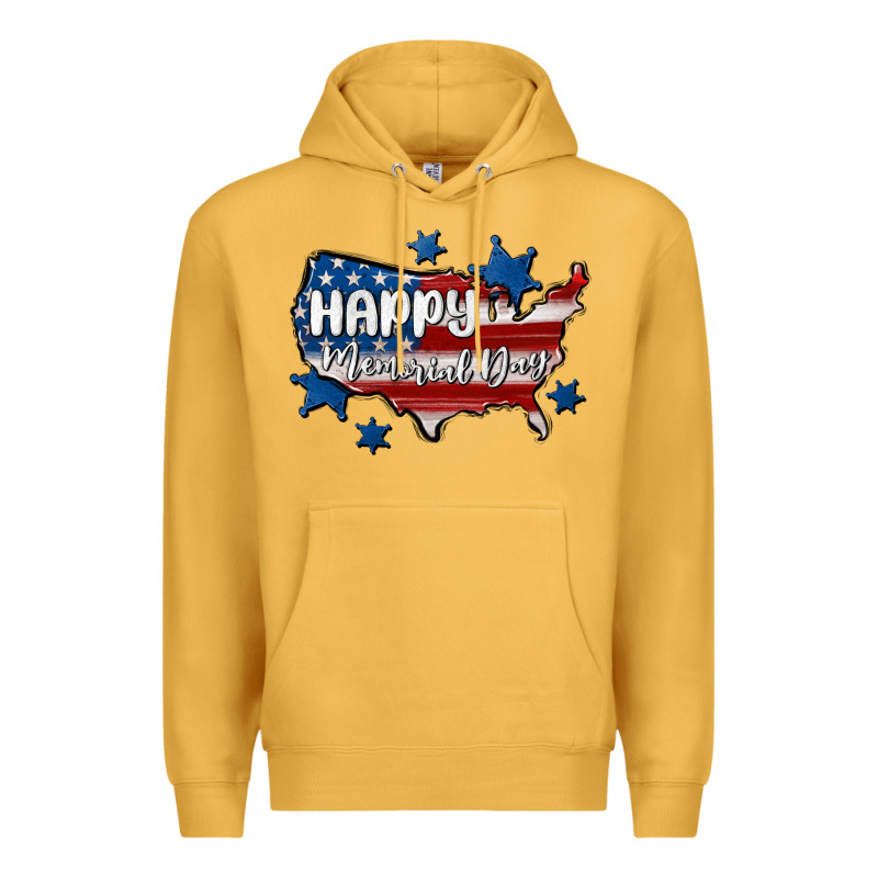 Happy Memorial Day Usa Premium Hoodie by MaliasSmallBusiness | Teevron