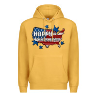 Mustard happy memorial day usa Premium Hoodie - MaliasSmallBusiness