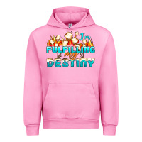 Fuchsia Pink camp im fulfilling my destiny Urban Hoodie - NancyCooperArtShop