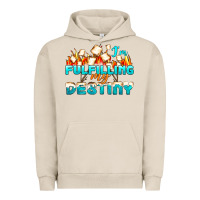 Pigment French Oak camp im fulfilling my destiny Urban Hoodie - NancyCooperArtShop