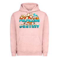 Pigment Salmon camp im fulfilling my destiny Urban Hoodie - NancyCooperArtShop
