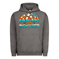 Pigment Tornado camp im fulfilling my destiny Urban Hoodie - NancyCooperArtShop