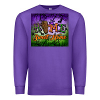 Purple home sweet home tumbler Premium Sweatshirt - BundleAndBundleShop