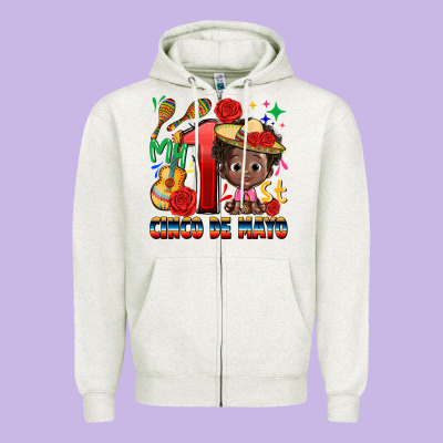 My 1st Cinco De Mayo Zipper Hoodie Designed By Cts Tumbler Store