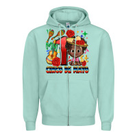 Seafoam my 1st cinco de mayo Zipper Hoodie - CTS Tumbler Store