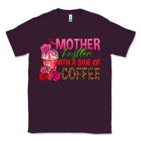 Plum mother hustler wt a side of coffee Classic Tee - texasbilliewilder