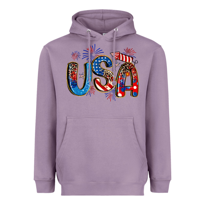 Usa 4th Of July Heavyweight Hoodie by Artiststas | Teevron