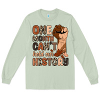 Matcha one month can't hold our history Long Sleeve Tee - Zillion Design Studio
