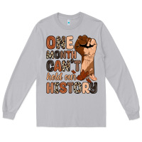Moon Dust one month can't hold our history Long Sleeve Tee - Zillion Design Studio