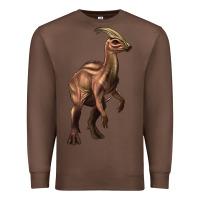 Chestnut parasaurolophus Premium Sweatshirt - Artiststas