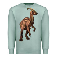 Seafoam parasaurolophus Premium Sweatshirt - Artiststas