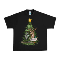 Black hunting christmas tree Urban Heavy Tee - MaliasSmallBusiness