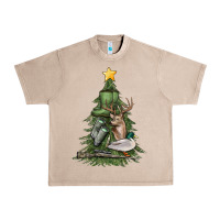 French Oak hunting christmas tree Urban Heavy Tee - MaliasSmallBusiness