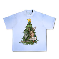 Grape Ice hunting christmas tree Urban Heavy Tee - MaliasSmallBusiness