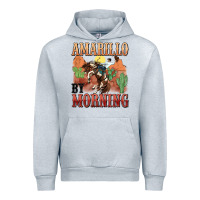 Heather Grey amarillo by morning Urban Hoodie - MaliasSmallBusiness