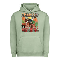Pigment Oil Green amarillo by morning Urban Hoodie - MaliasSmallBusiness