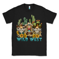 Black wild west western gnome Classic Tee - BarkalooDesign