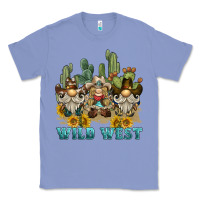 Colony Blue wild west western gnome Classic Tee - BarkalooDesign